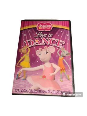 Angelina Ballerina Love to Dance DVD Kids Movie